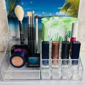Acrylic Makeup Organizer (Counter/Vanity Top)